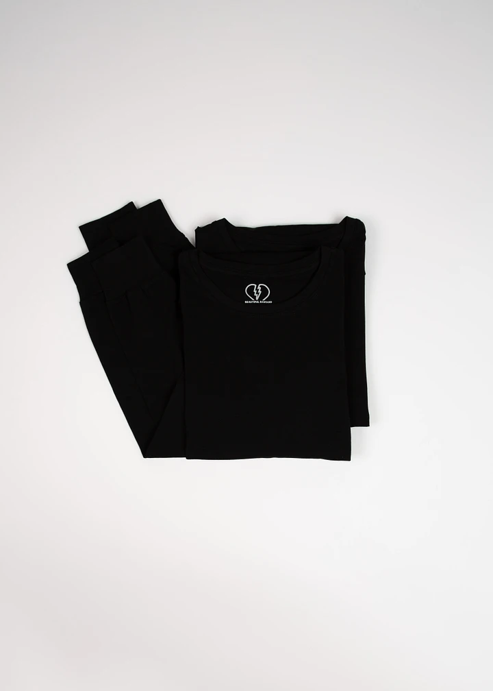 Long-Sleeve Tee 2-Pack - Black product image (1)