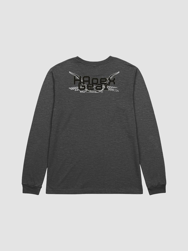 Supersoft Long Sleeve T-Shirt - Black HApex Gear Black Logo product image (2)