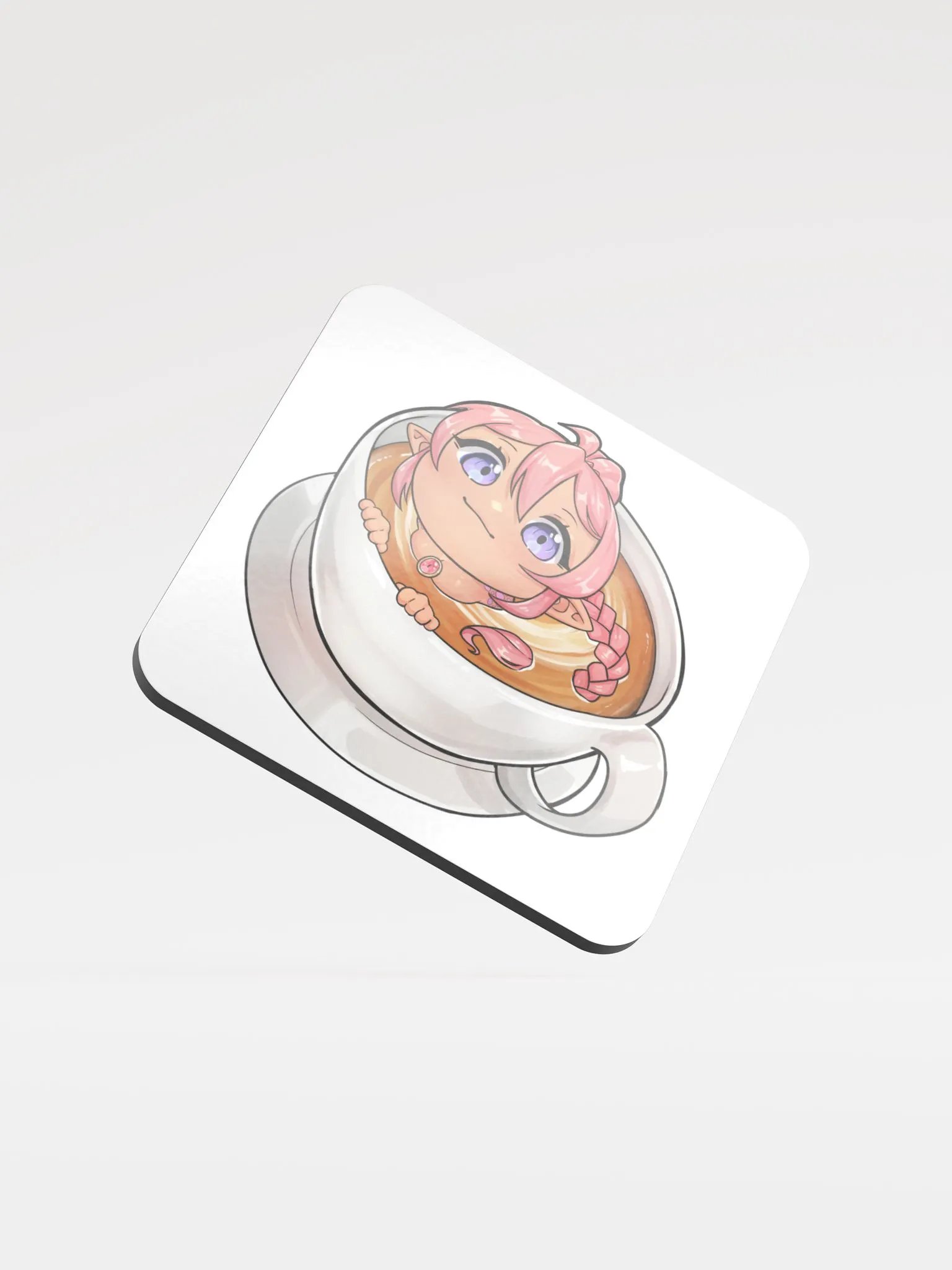 Elf Latte Coaster product image (1)