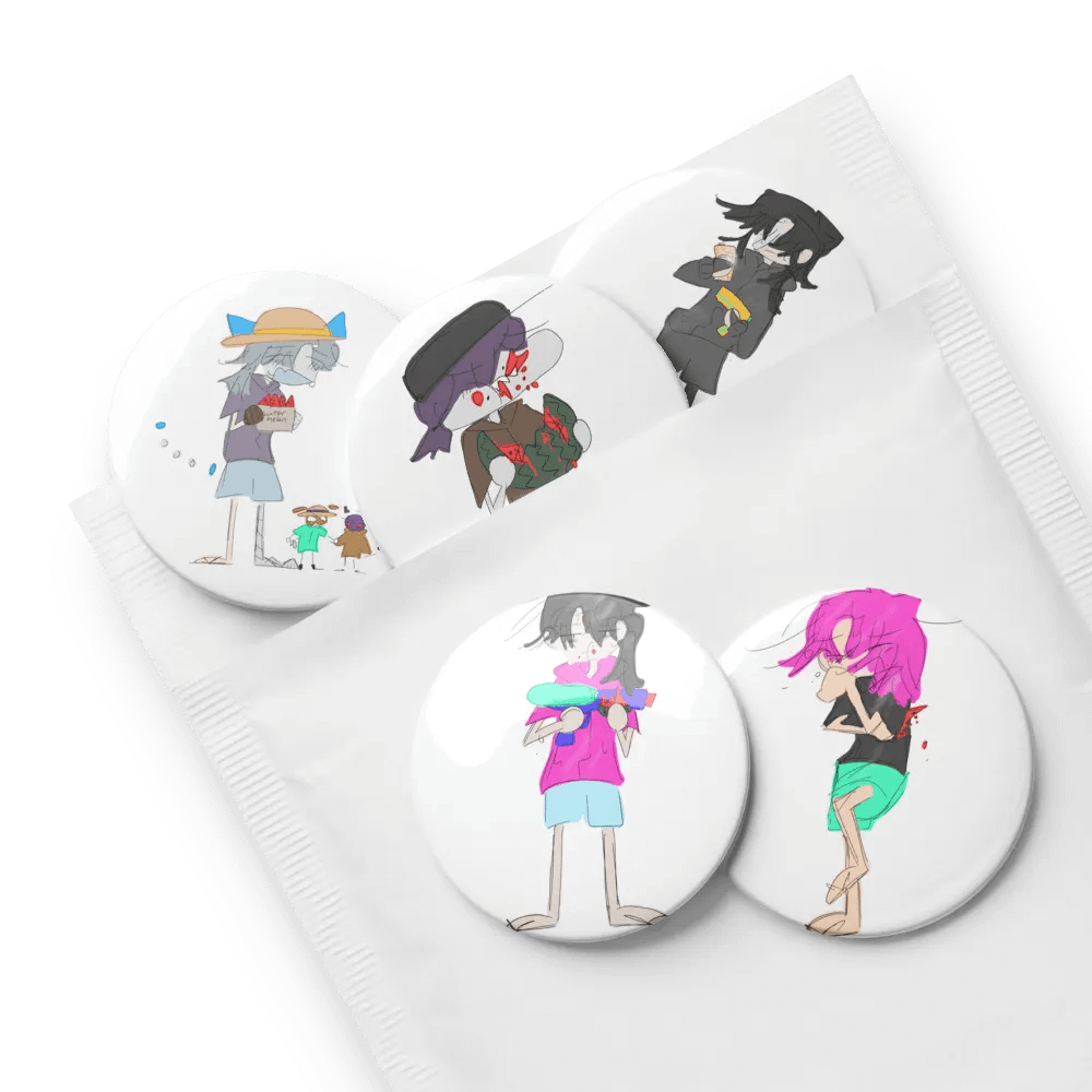 Moon Savers pin buttons July product image (8)