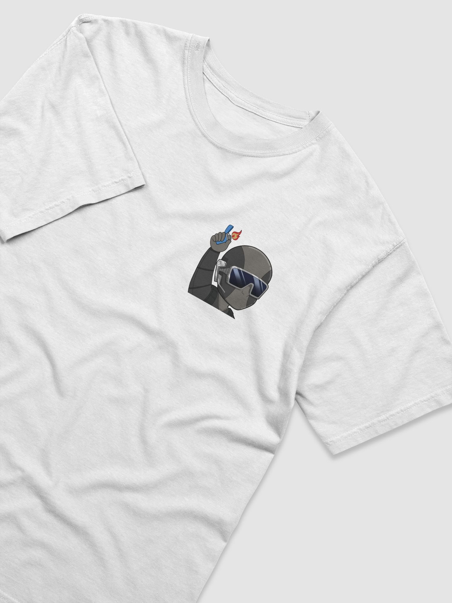 lighter emote Cotton Tee product image (7)