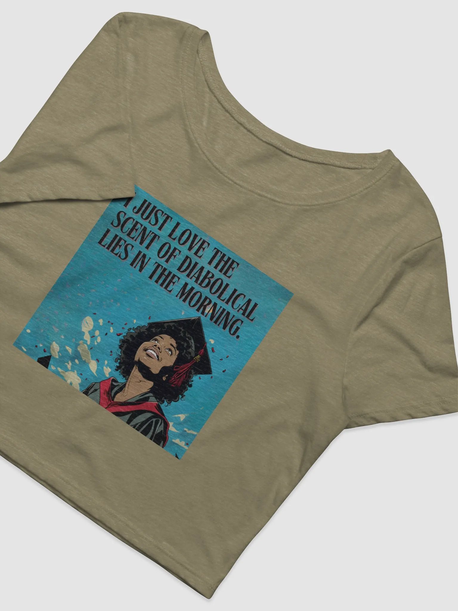 Diabolical Lies Grad 2 Cropped Tee product image (2)