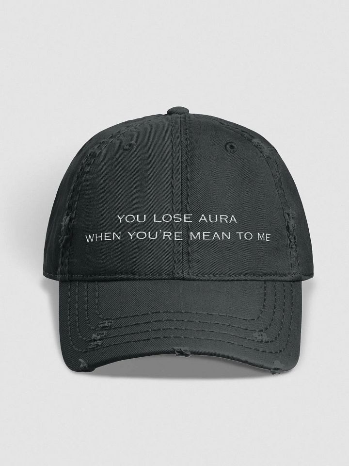 You Lose Aura - Distressed Baseball Hat product image (1)