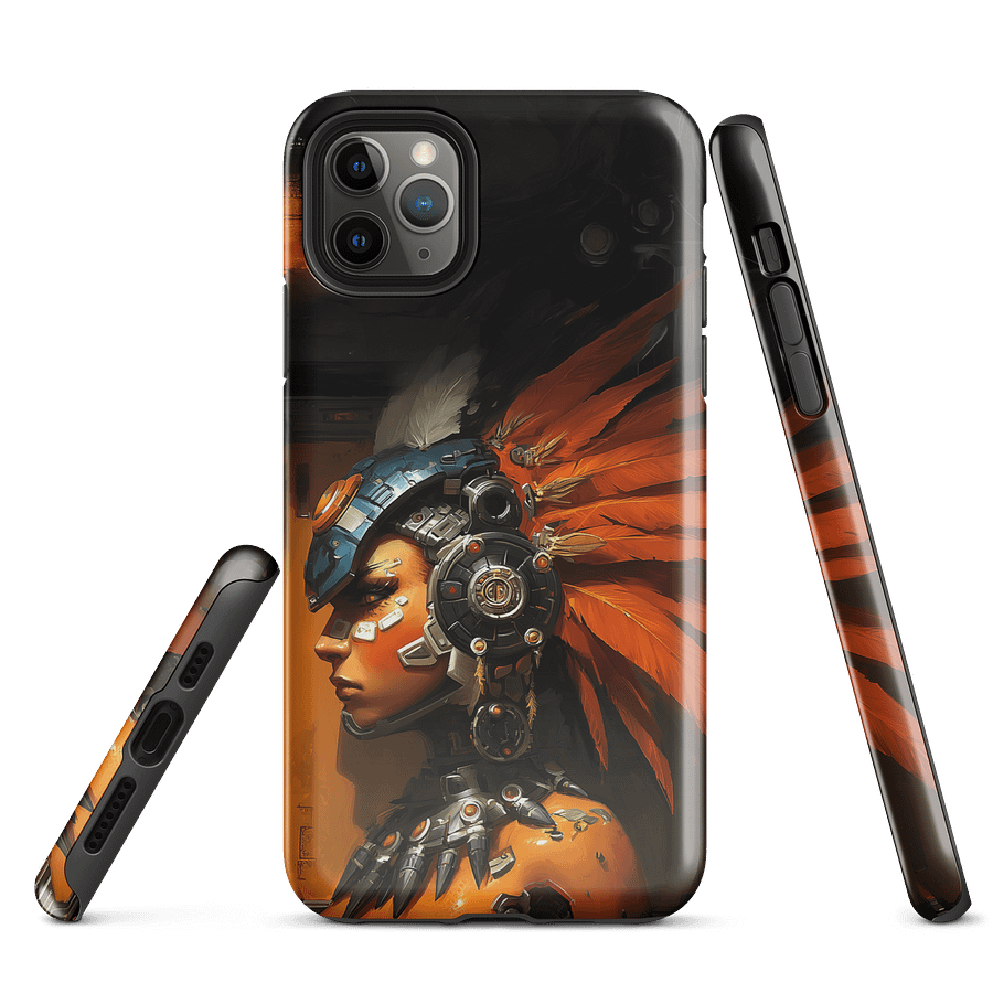 Cyber Plume Empress iPhone® Tough Case product image (1)