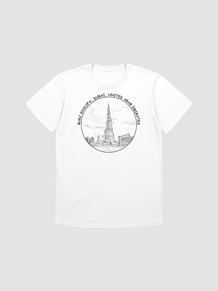 Burj Khalifa Tower Dubai Skyline Cityscape T-Shirt product image (2)