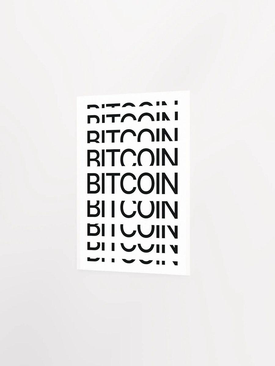 Bitcoin Expansion Poster (white) product image (2)