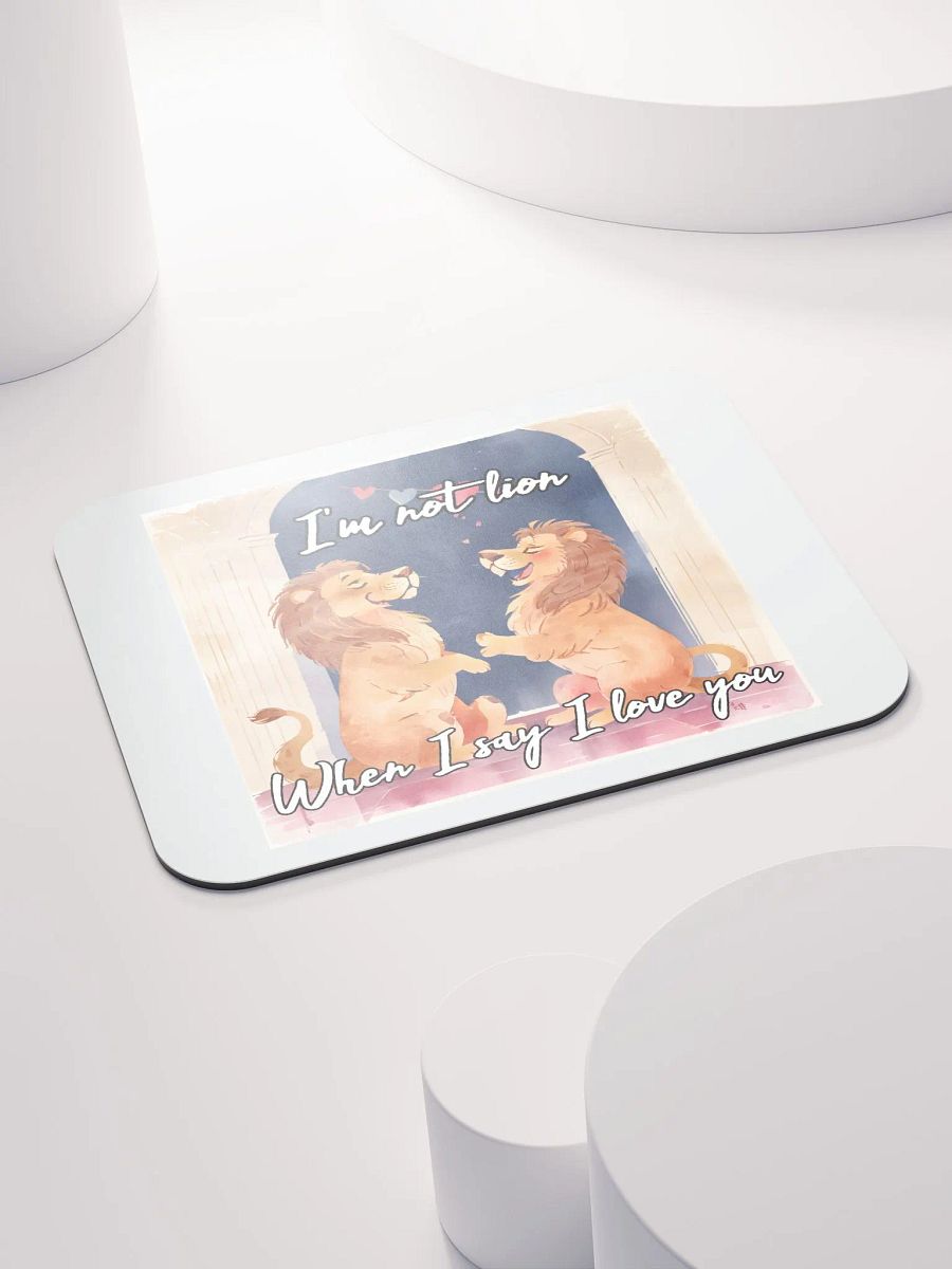 I'm Not Lion Mousepad product image (4)
