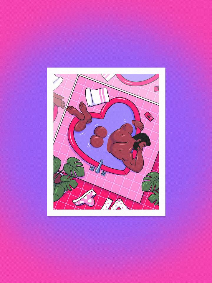 Hearttub 8x10 Print product image (1)