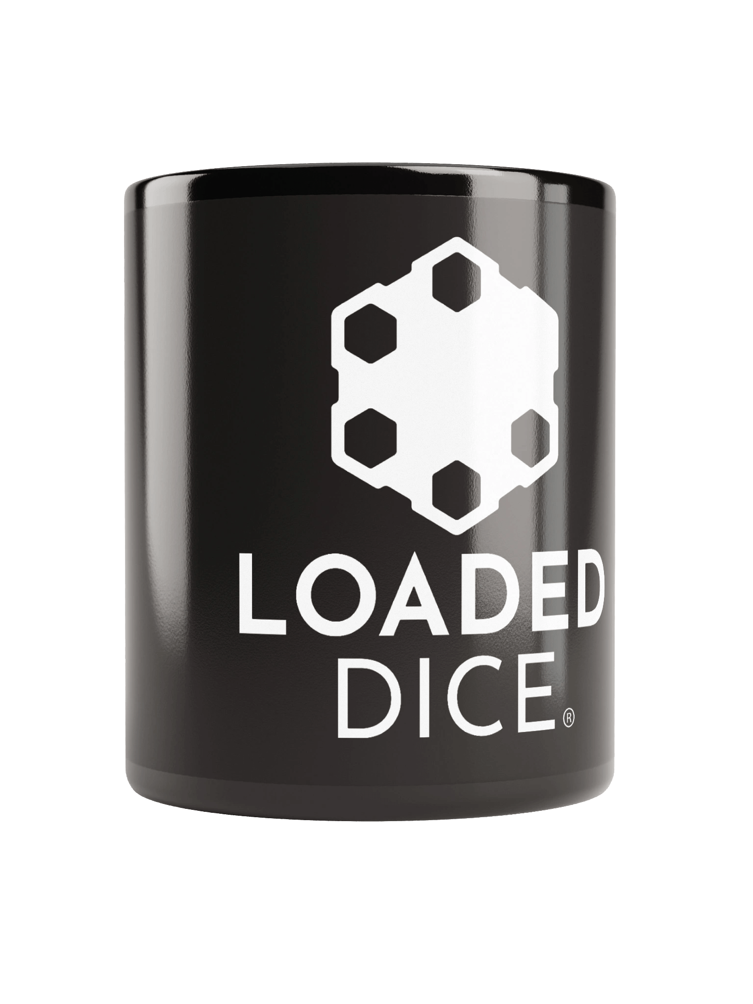 Loaded Dice Glossy Mug Black product image (5)
