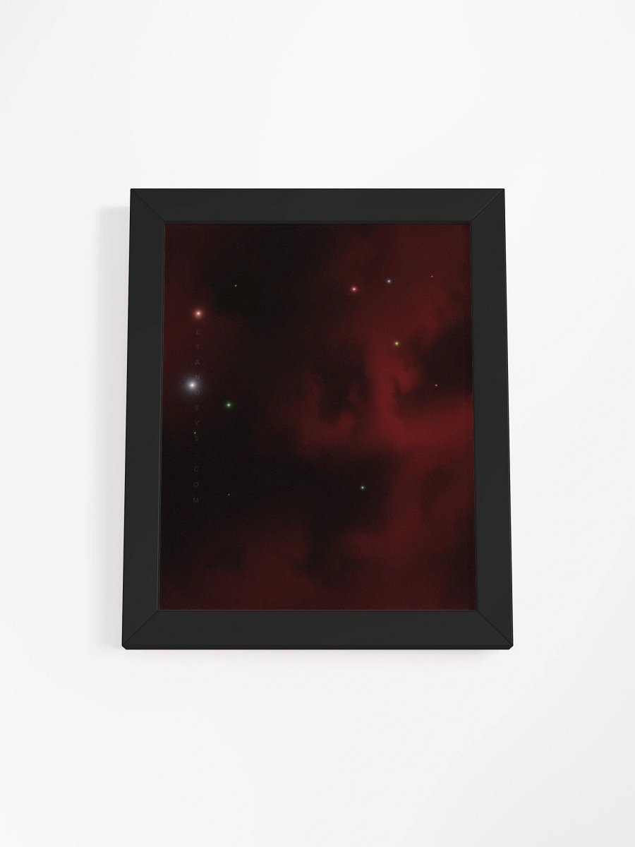 Nebula RB1 Framed Poster Part 1 of 3 product image (1)