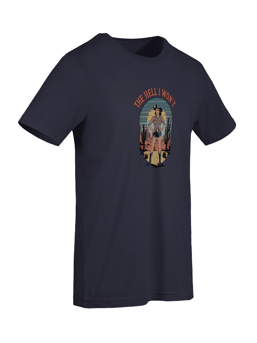 [BJ Designs] The Hell I Won't Unisex Graphic Tee product image (9)