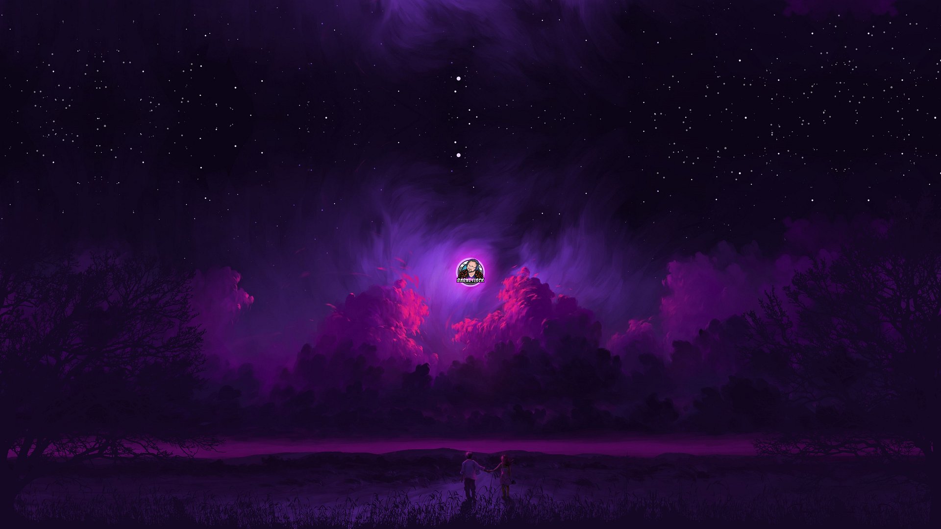 Barney Forest Wallpaper UHD product image (1)