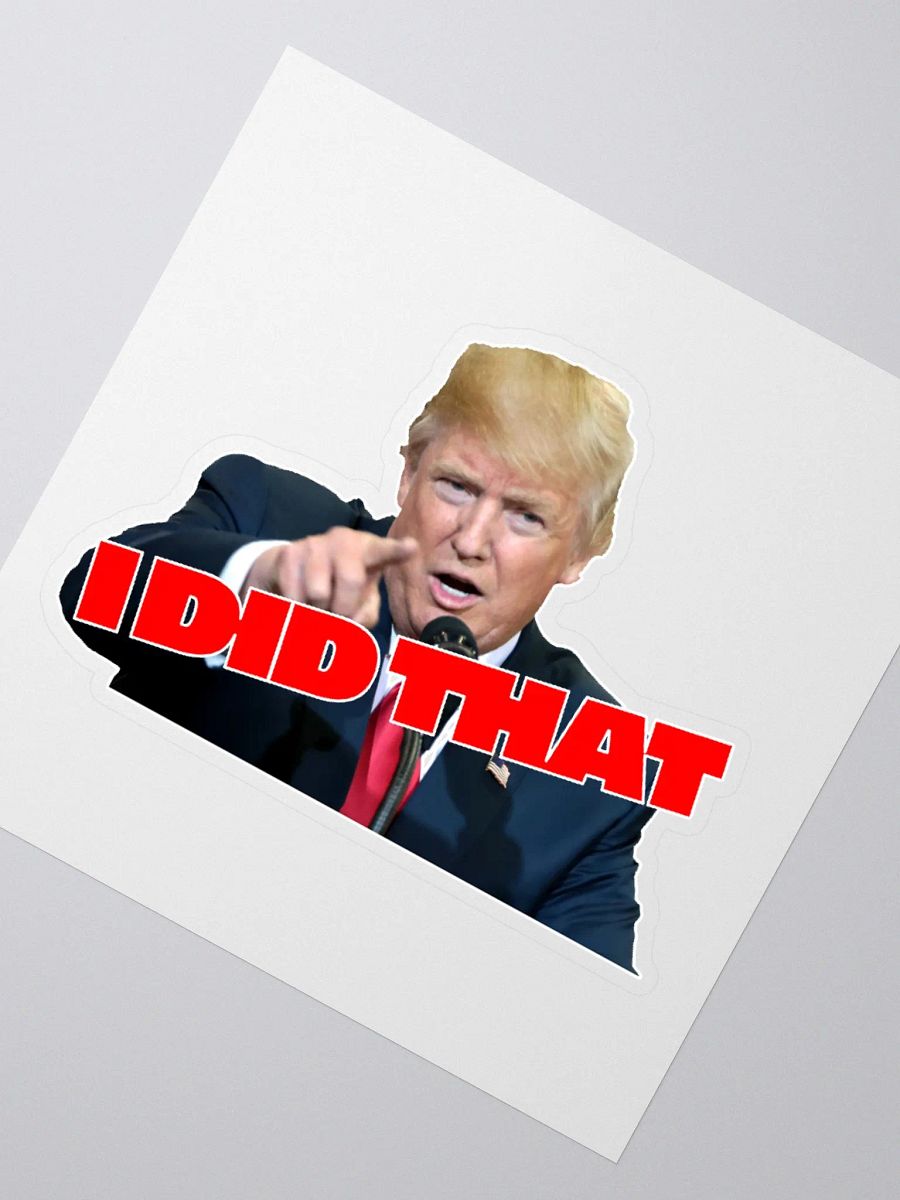 I DID THAT! Stickers product image (4)