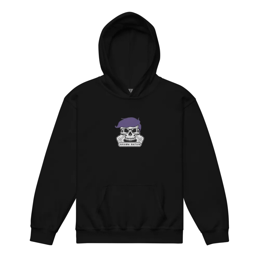 Enigma Nation Gildan Youth Heavy Blend Hoodie (EMBRODERED) product image (3)