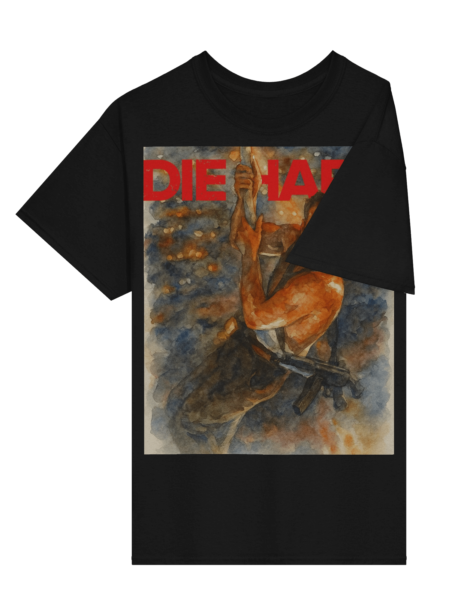 Die Hard inspired Roof Jump T-Shirt product image (27)