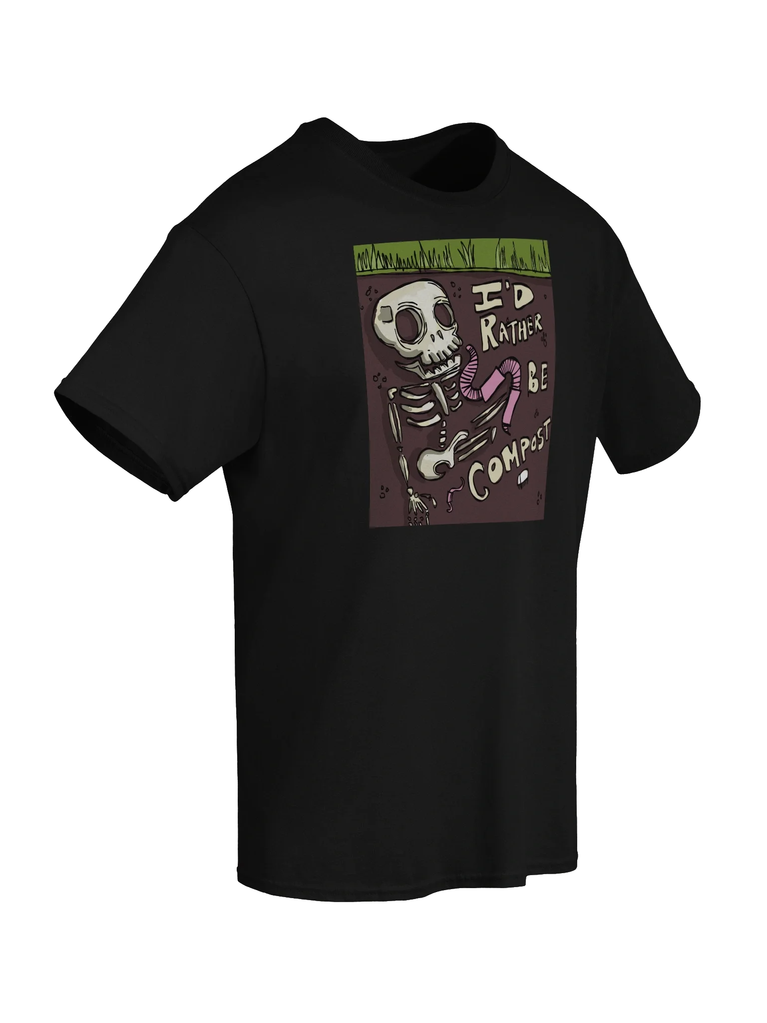 Compost Skeleton T-Shirt product image (8)