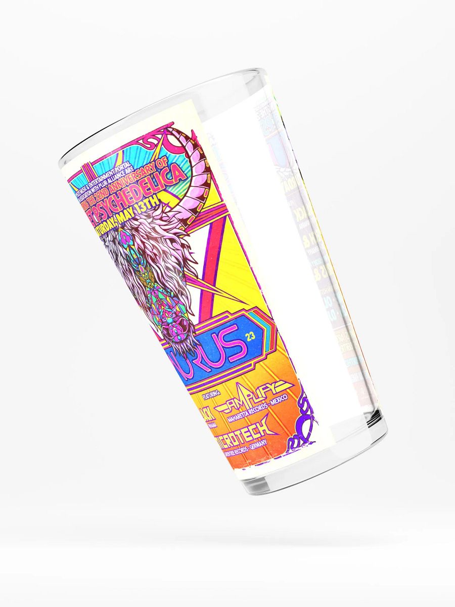 Taurus 2023 Shaker Pint Glass product image (3)