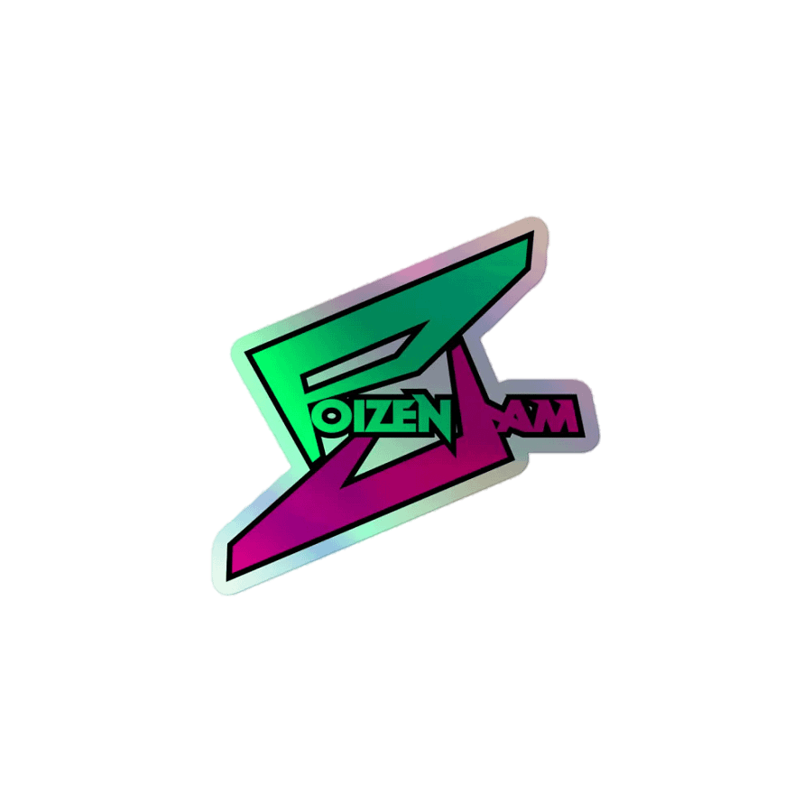 PoizenJam Logo Holographic Sticker product image (1)