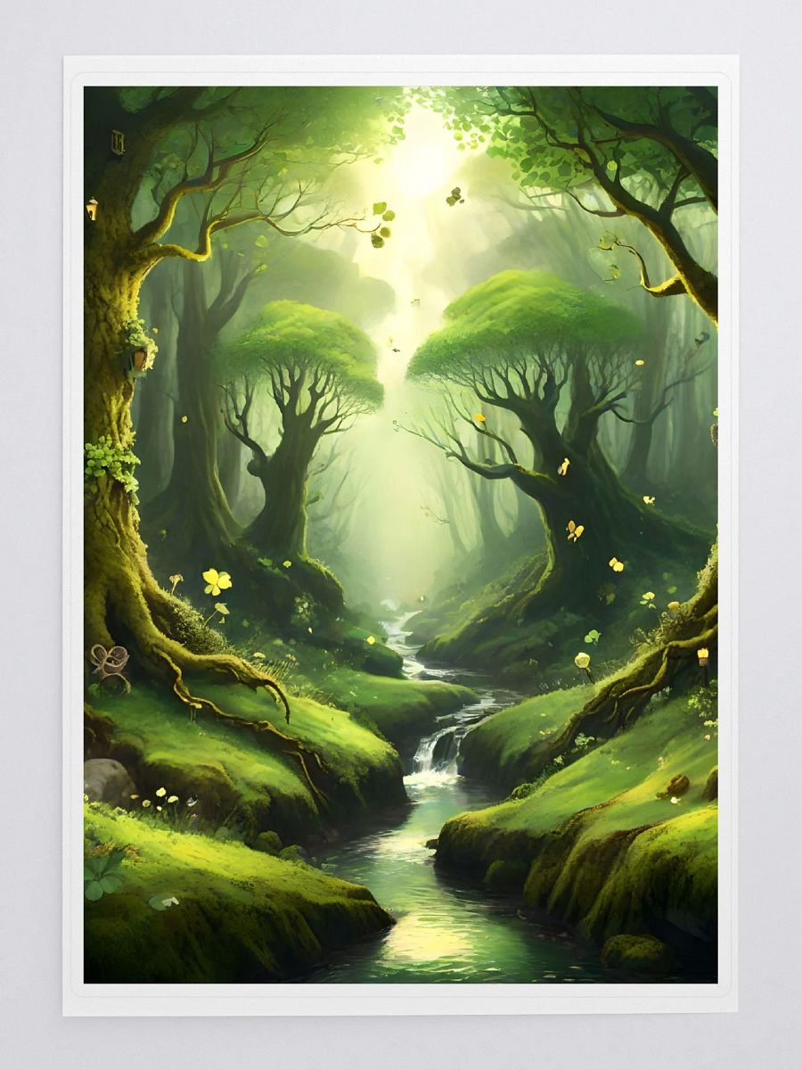 Whimsical Magical Woodland Path Sticker product image (3)