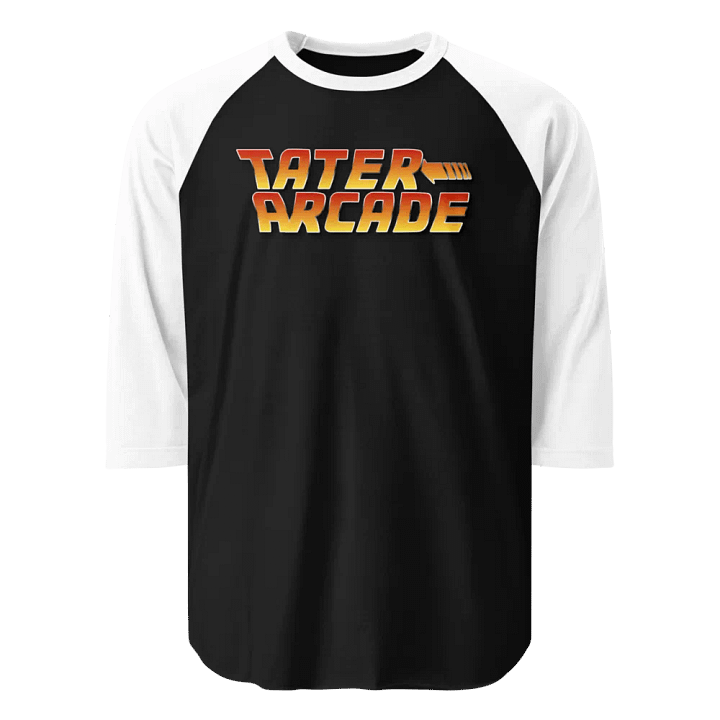 Back to the Arcade raglan product image (1)