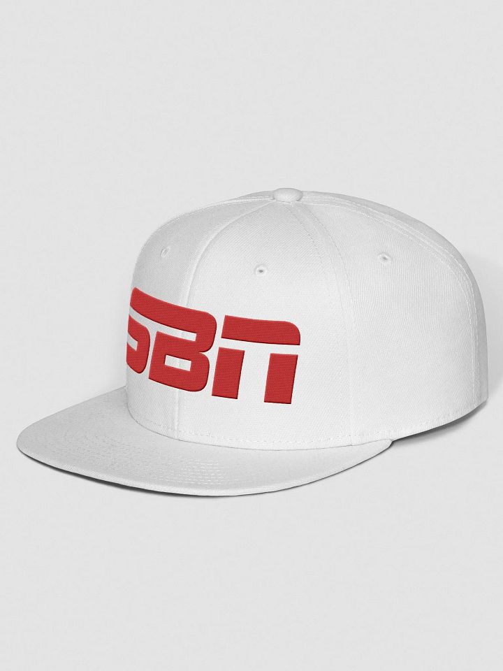 SBN Otto Wool Blend Snapback White product image (2)