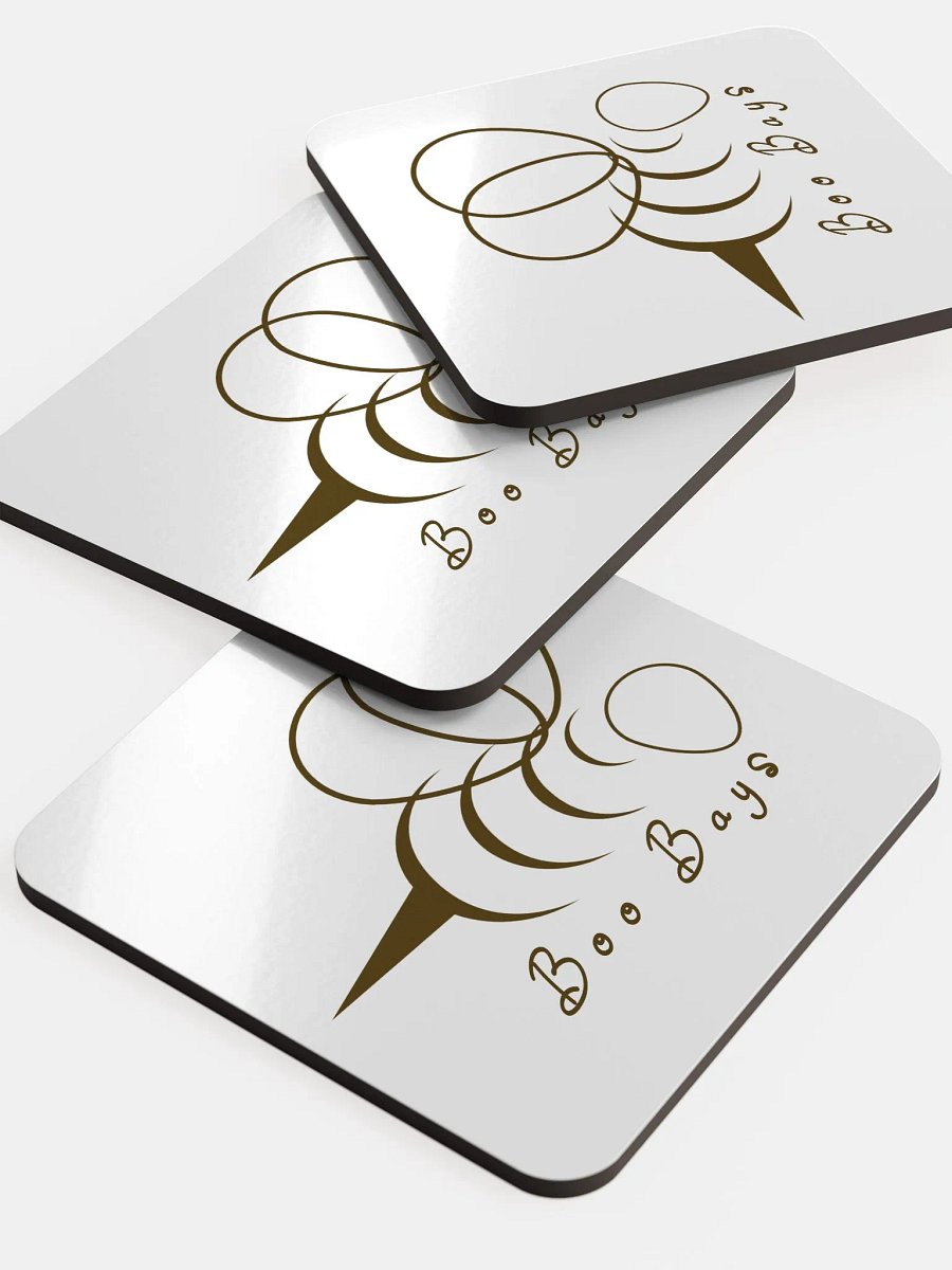 Boo Bays Glossed Cork Coaster product image (3)
