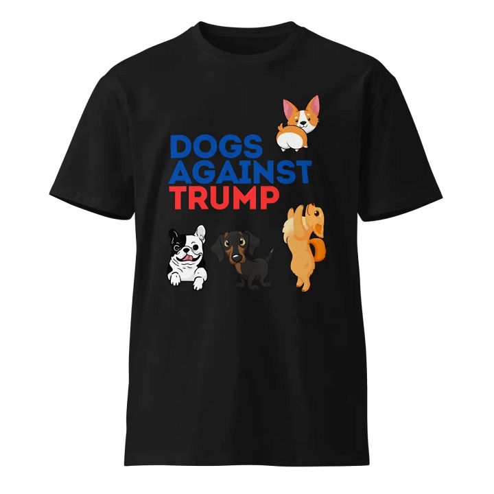 Pris-Dogs Against Trump-AS Colour Unisex Premium T-Shirt product image (1)