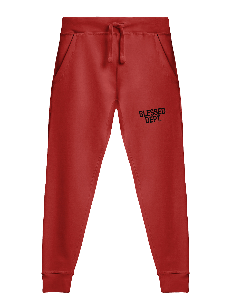 Blessed Dept. Black Font Sweatpants product image (1)