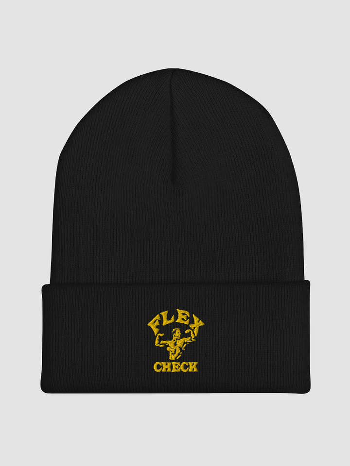 AuronSpectre Embroidered Beanie product image (1)