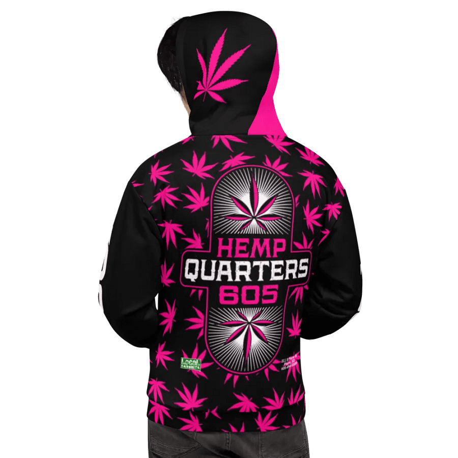 Copy of HempQuarters Pink Hoodie product image (3)