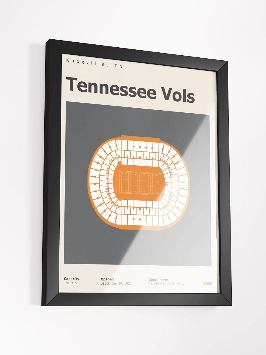Tennessee Vols Stadium Top-Down Poster product image (5)