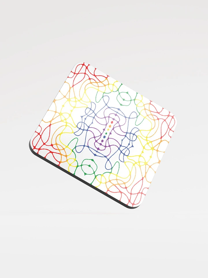 Rainbow Abstract Coaster product image (1)