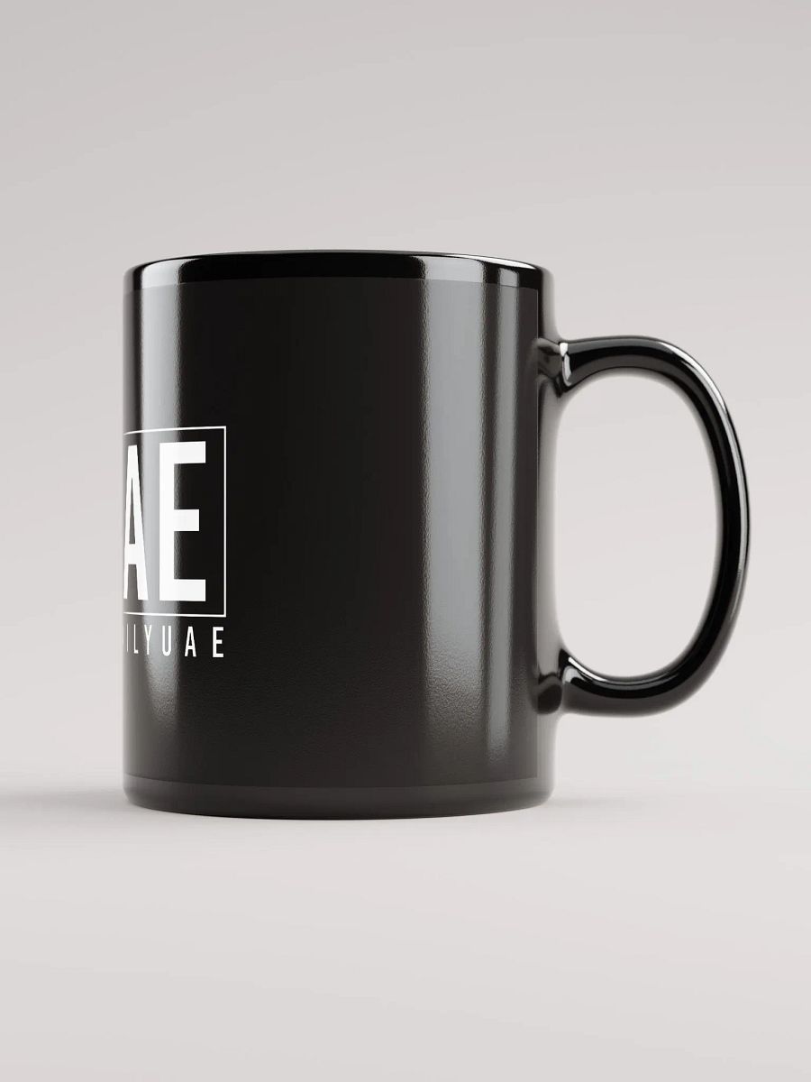 TFUAE Black Glossy Mug product image (2)