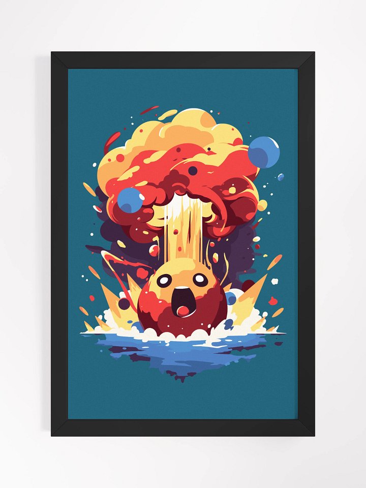 "Nukey" – 12″ x 18″ Framed Poster product image (1)
