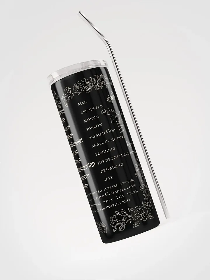 Adam to Noah Genealogy Tumbler product image (1)