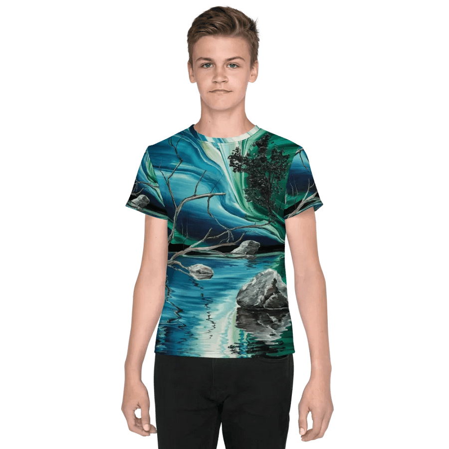 Magic Reflection, Unisex Youth Crew Neck T-Shirt product image (1)