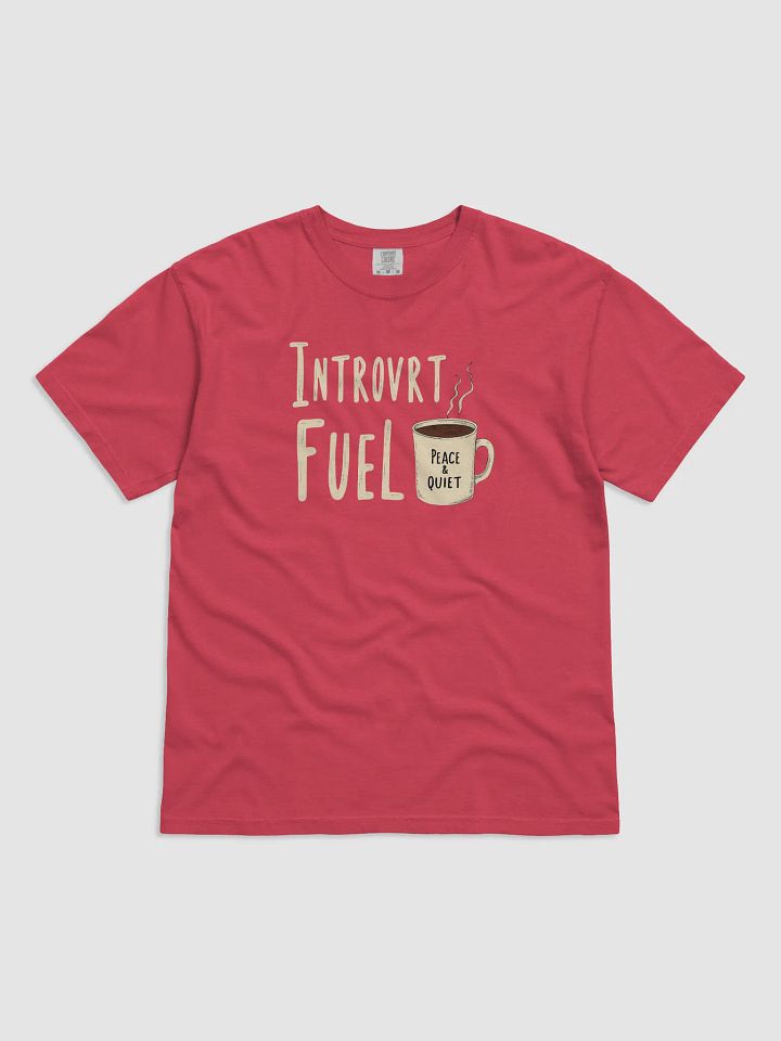 Introvert Fuel Coffee Cup T-Shirt product image (1)