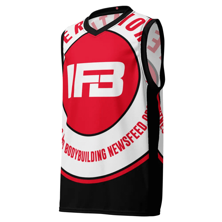 IFBNewsfeed.Org's All-Over Print Recycled Unisex Basketball Jersey product image (1)