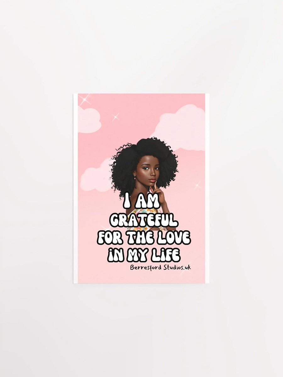 Gratitude Affirmation Poster product image (5)