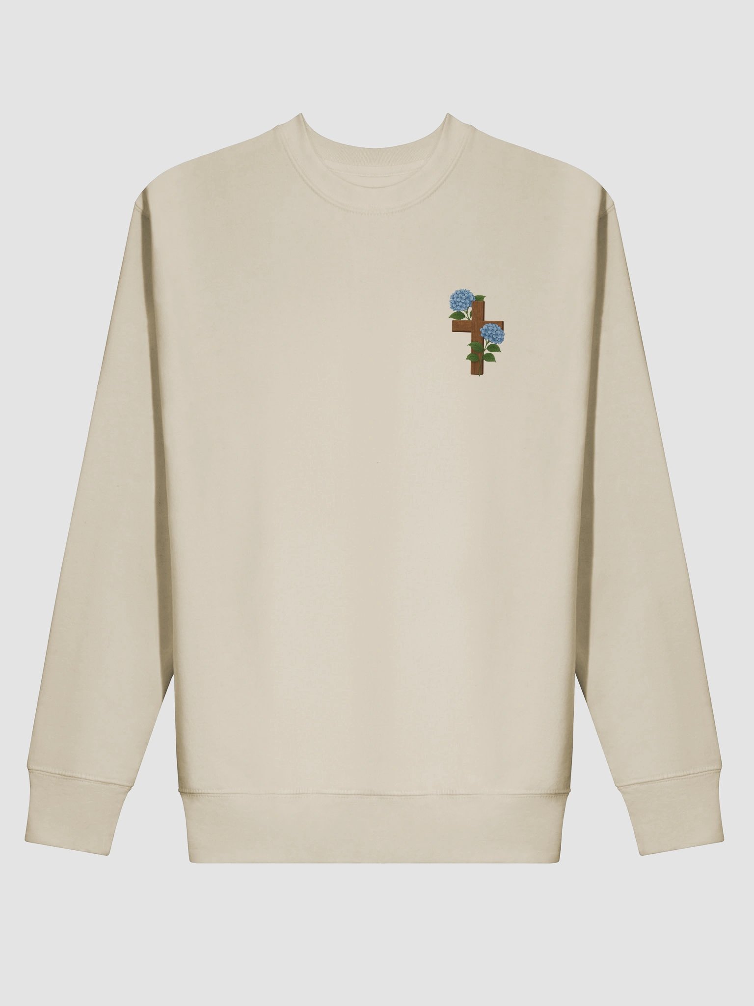 Jeremiah 29:11 Bible Verse Crewneck – "For I Know the Plans I Have for You" Christian Scripture Floral Design product image (3)