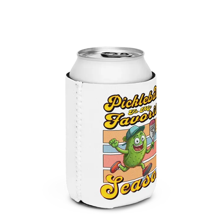 Pickleball Is My Favorite Season Coozie Can Cooler product image (3)