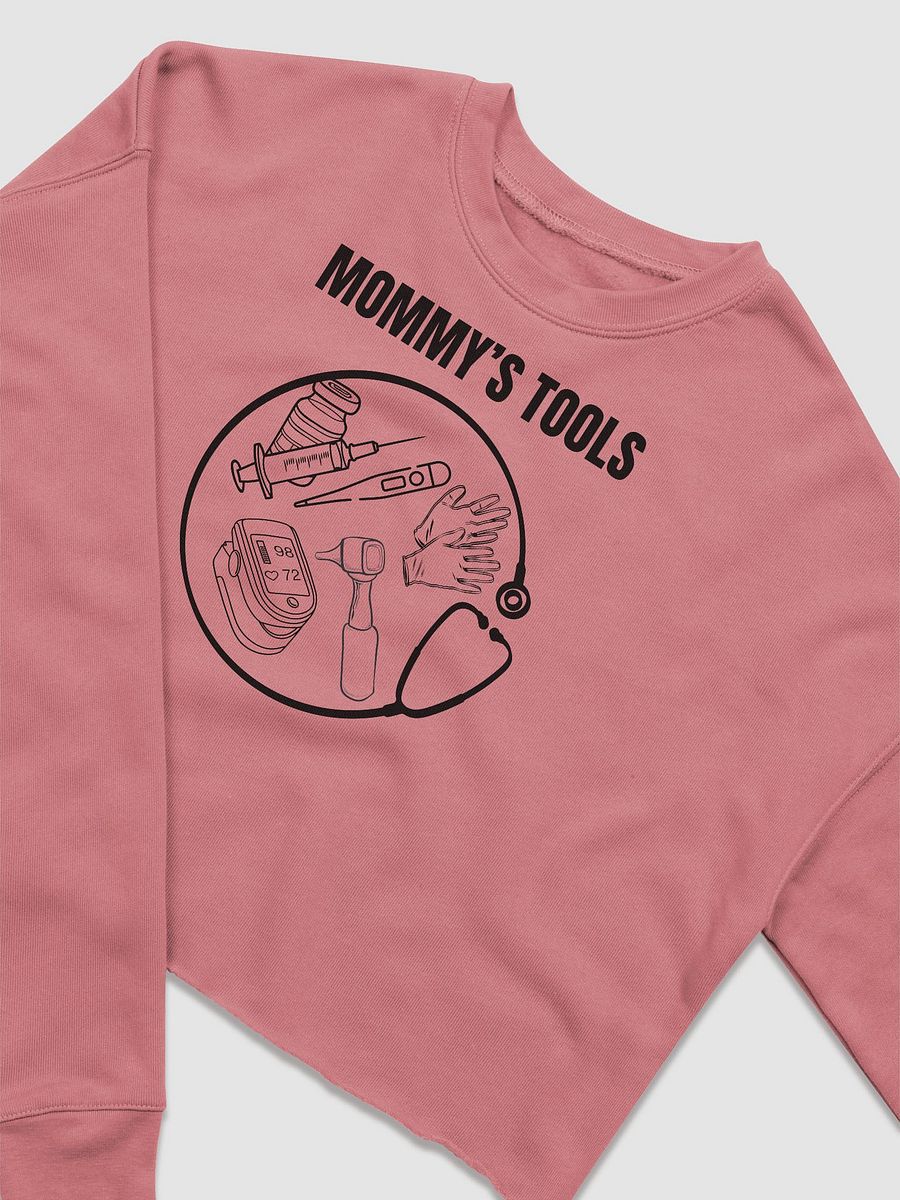 Mommy's Tools, Mindful Explorer Crop Sweatshirt product image (6)