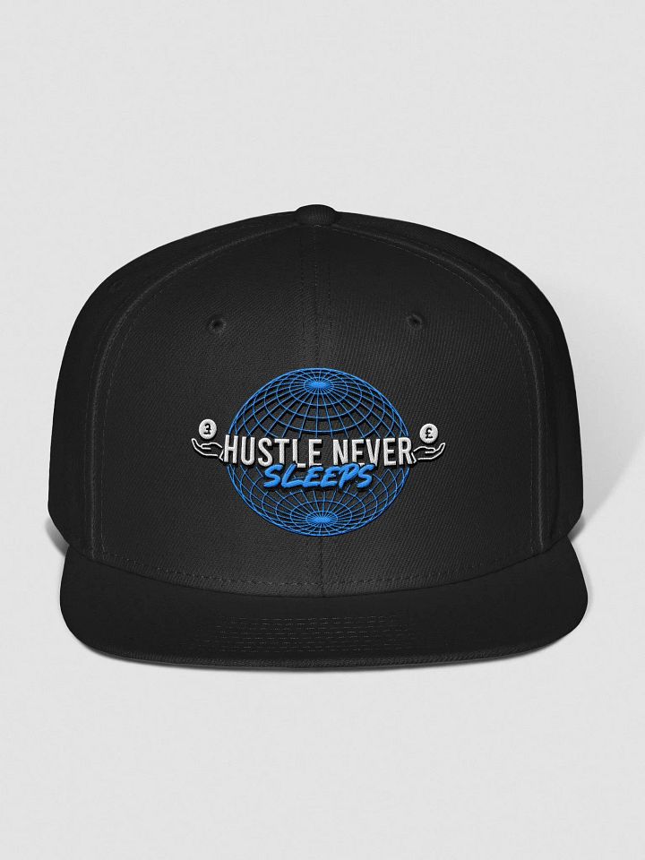 Hustle Never Sleeps Snapback Cap product image (1)