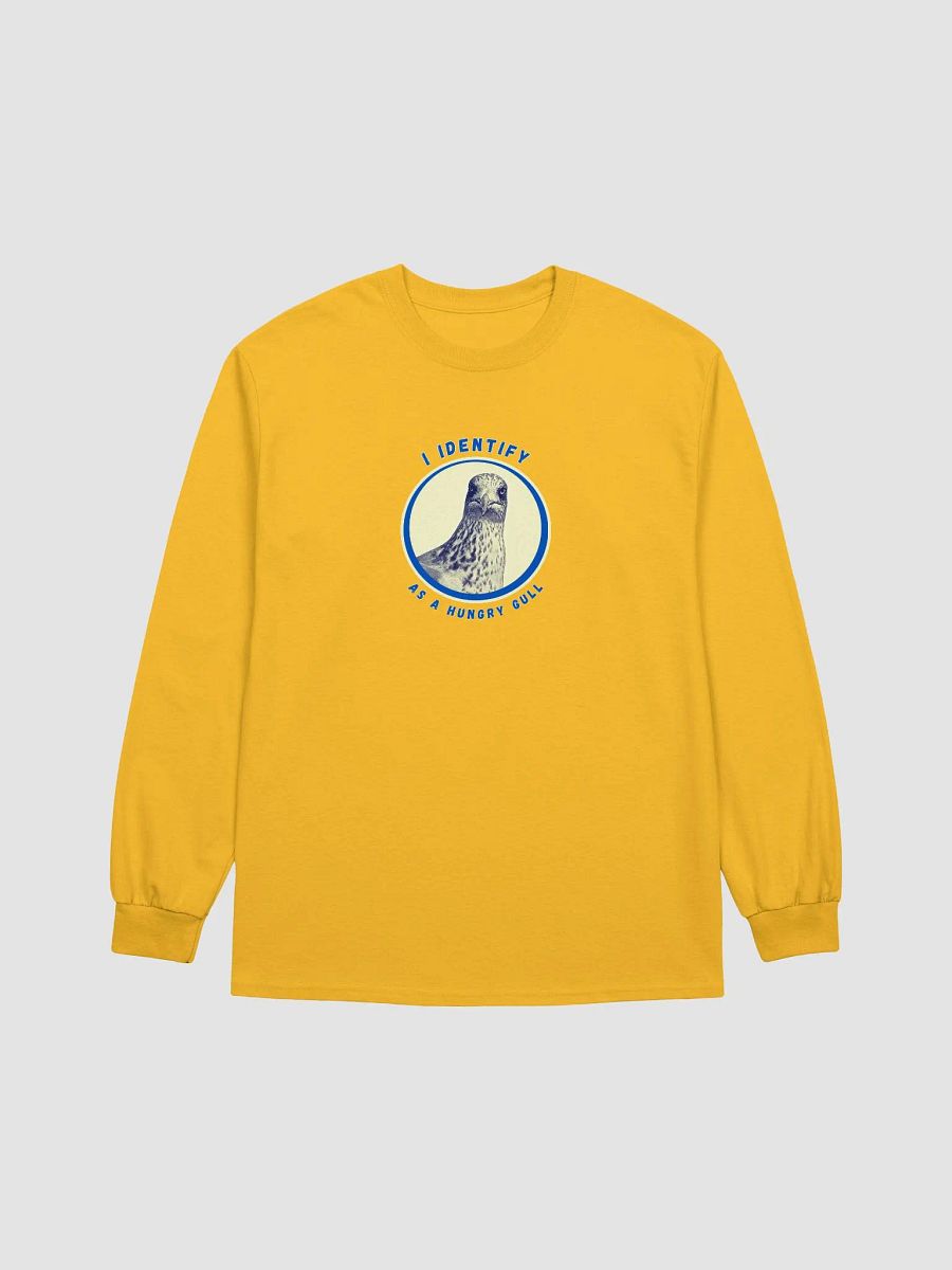 Gavin the Gull - I Identify as a Hungry Gull Long Sleeve T-shirt product image (5)