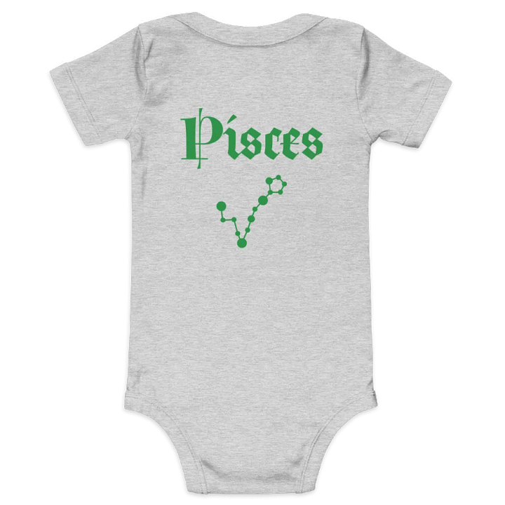 Zen Pisces Circle Baby Onesie product image (11)