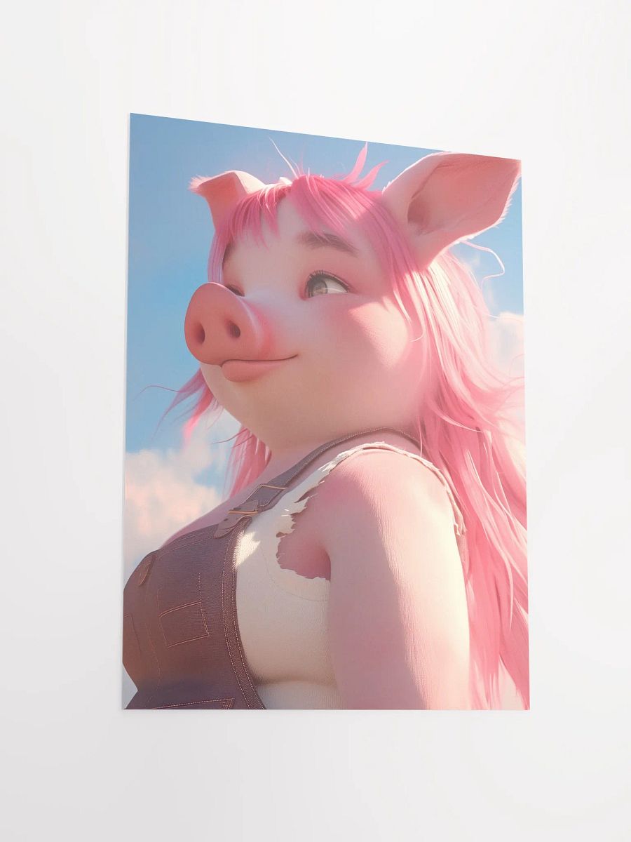 Whimsical Piggy Dreams Poster product image (5)