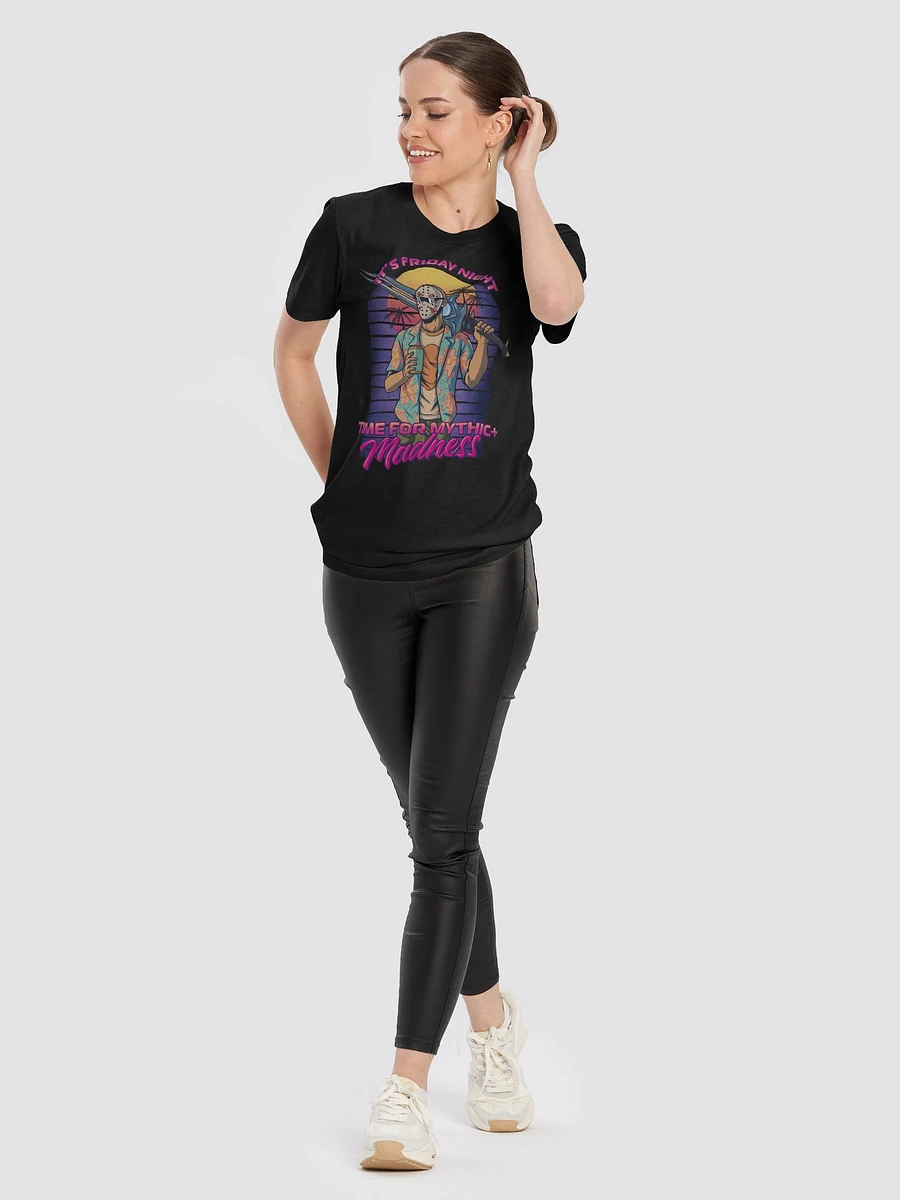 Synthwave Mythic+ Madness Tee product image (6)
