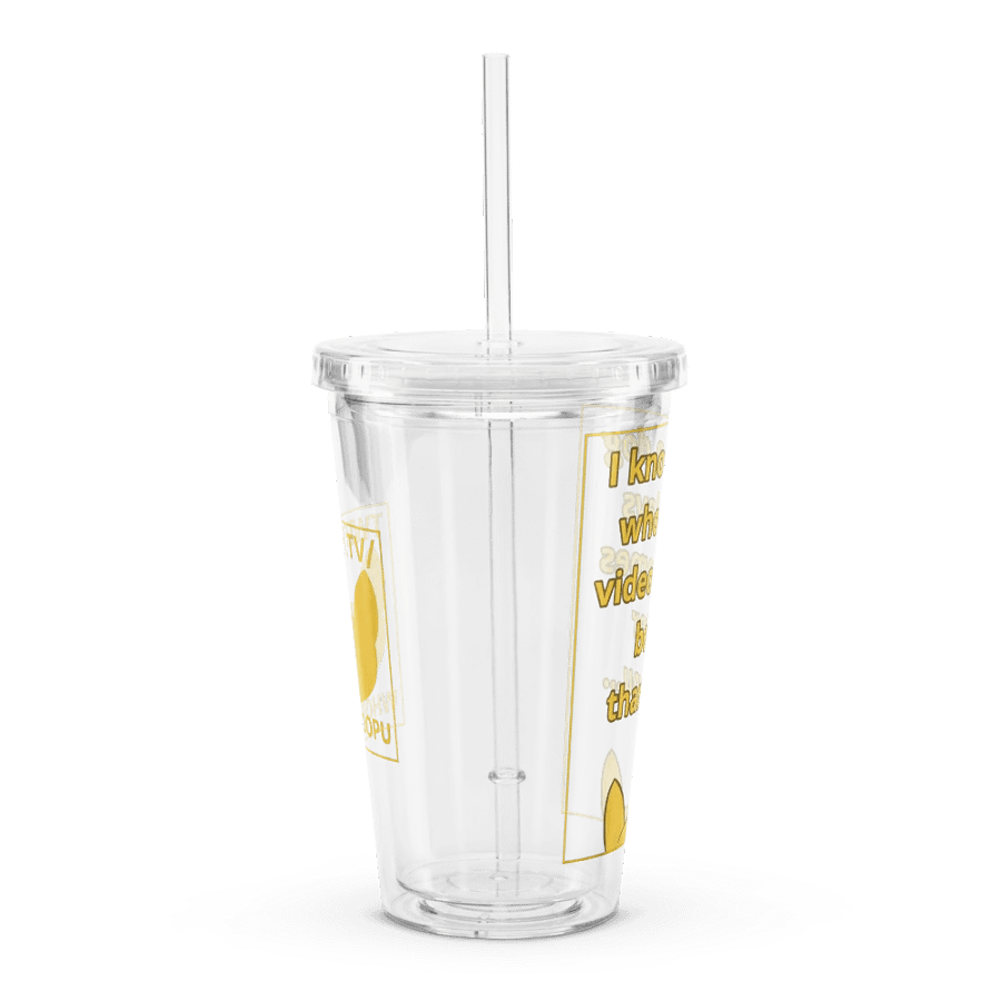 Doopsters - I know a Dog Gamer - Double Wall Plastic Tumbler (16 ounce) product image (4)