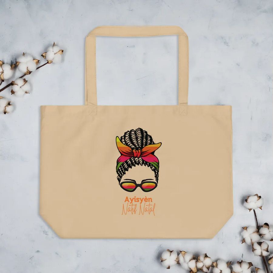 Ayisyèn Natif Natal Organic Tote product image (3)