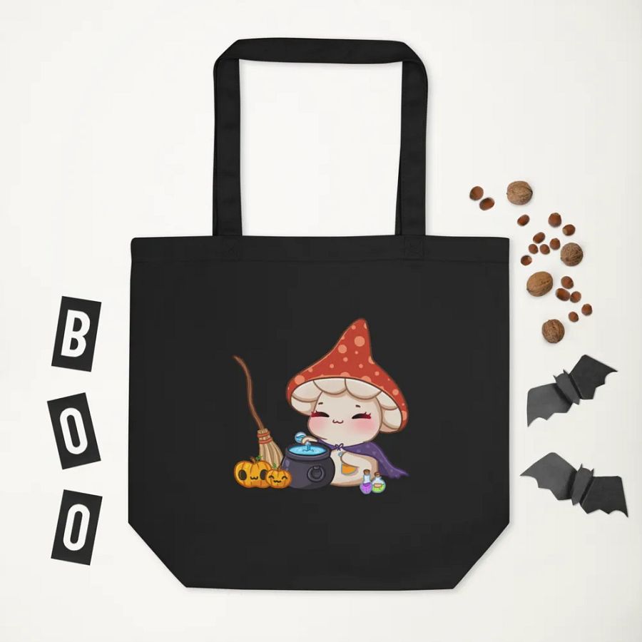 Mushie Witch Eco-Friendly Tote product image (7)